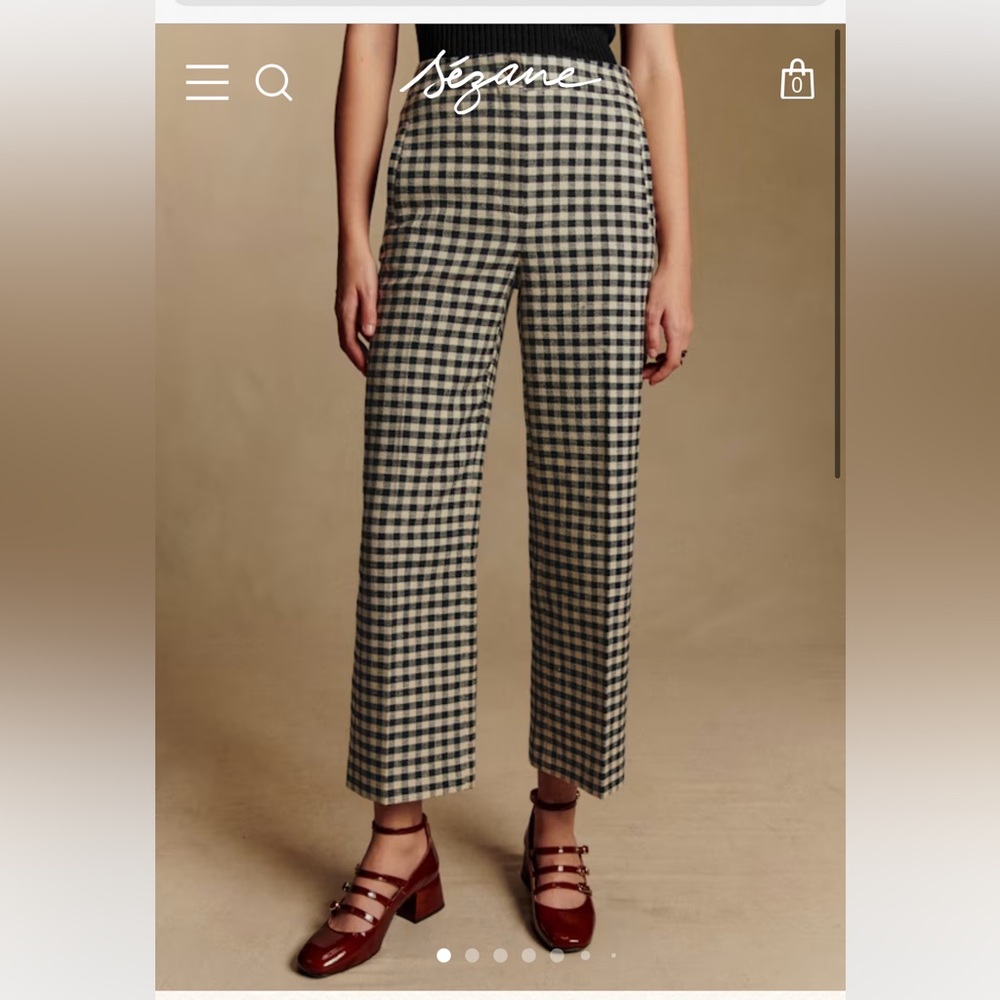 Sézane Martin Crop Trousers
